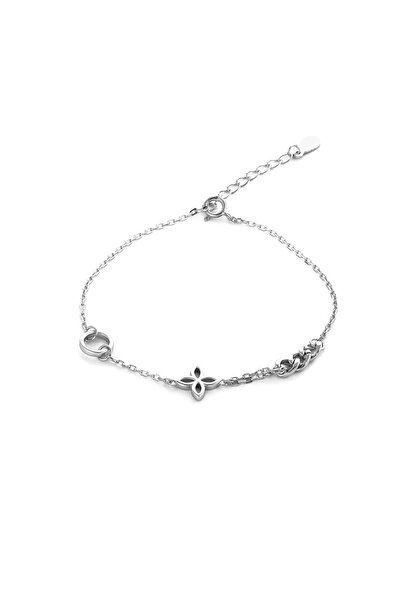 Sonis Silver Brățară din argint 925 rodiat - 16 cm, 1.4 g