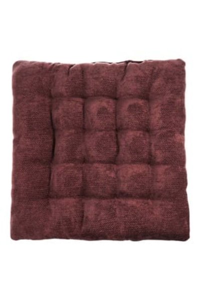 OEM Perna Scaun Decorativa Chenile Bordo 40x40cm
