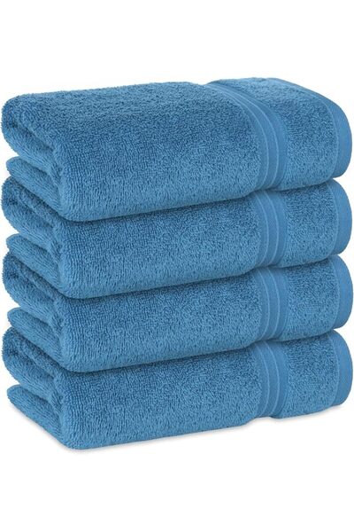 Bliss Casa - Luxury Hand Towels (40 x 70 cm, 4 Pack) - 100% Combed Cotton, Ul...