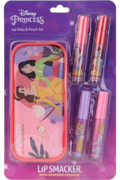 Markwins Lip Smacker Πριγκίπισσες της Disney: Σετ Γκλος Χειλιών & Θήκη (15106...