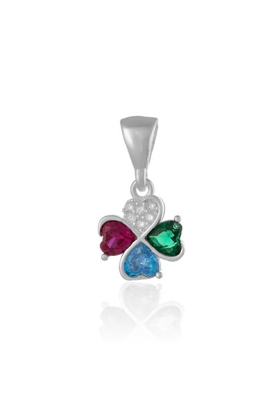 Sonis Silver Pandantiv din argint 925 cu zirconia fațetată și cubic zirconia,...