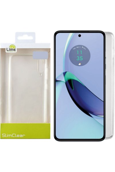 Lime Θήκη Successories Motorola Moto G84 6.5'' Λεπτή Διαφανής TPU Πλήρης Προσ...