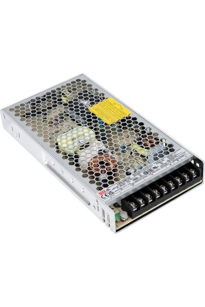 GloboStar® GloboStar LRS-200-24 MEANWELL Ρυθμιζόμενο Μεταλλικό Τροφοδοτικό PE...