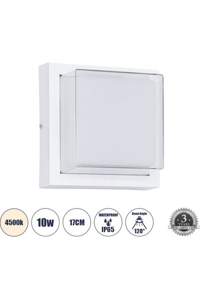 GloboStar® GloboStar Nexus Φωτιστικό Τοίχου/Απλίκα Εσωτερικού/Εξωτερικού Χώρο...