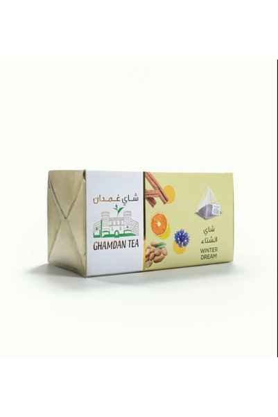 sweet sugar شاي الشتاء مزيج دافئ من الزهور والفواكه والتوابل WINTER DREAM كرت...
