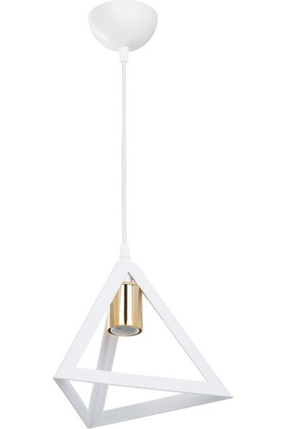 GloboStar® GloboStar Τριγωνικό Μοντέρνο Κρεμαστό Φωτιστικό Καμπάνα Μονόφωτο 1...