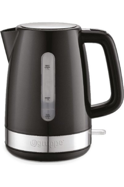 GRUPPE Βραστήρας FU-692CWp Μαύρο 1.7L 2400W - (FU692CPw BLACK)