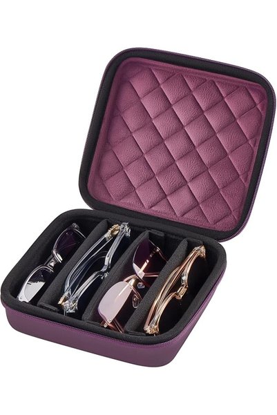 Procases ProCase Hard Shell Travel Sunglasses Organizer, Portable Multiple Gl...