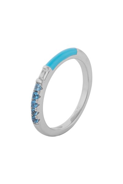 Sonis Silver Inel din argint 925 rodiat cu zirconia fațetată, cubic zirconia ...