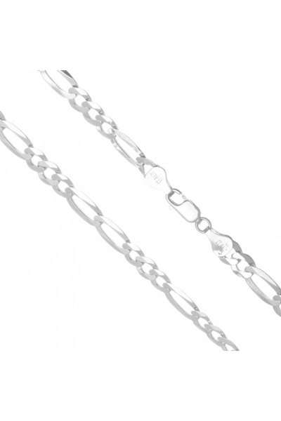 Sonis Silver Lanț din argint 925 pentru bărbați - 55 cm, 14.97 g