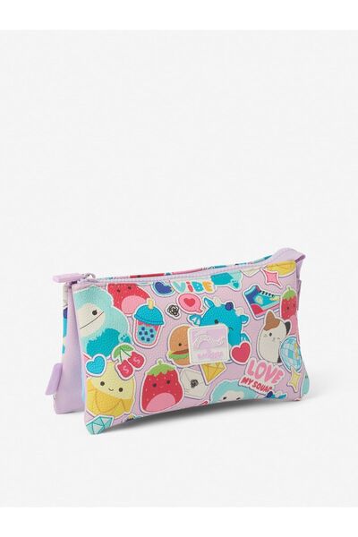 SMIGGLE Squishmallows Üçlü Cepli Kalem Kutusu