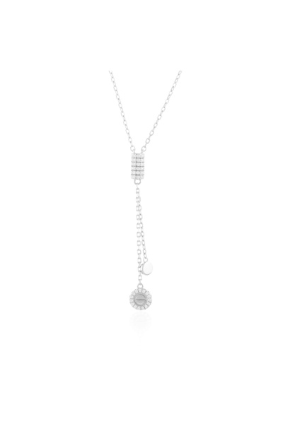 Sonis Silver Lanț din argint 925 rodiat cu cubic zirconia, transparentă