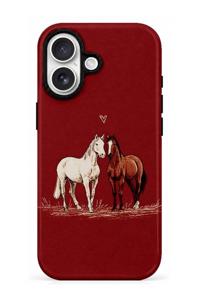 EDELFU متوافق مع iPhone 16 PLUS - غطاء مزدوج الطبقات، غلاف حماية ذو سطح لامع،...