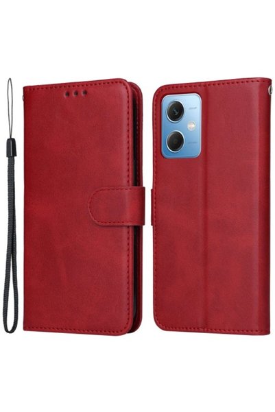 OEM Θήκη Πορτοφόλι με Βάση, Όψη Δέρματος για Xiaomi Redmi Note 12 5G / Poco X...