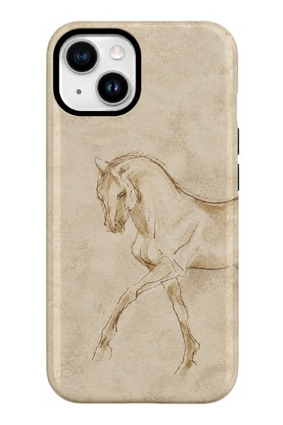 EDELFU متوافق مع iPhone 15 - غطاء نوبل آت، ذو طبقتين، غطاء حماية ذو سطح لامع