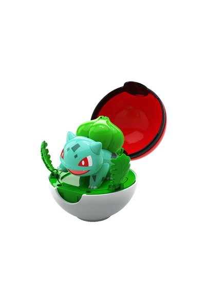 Generic Figurină Pokémon Bulbasaur într-o Poké Ball care se deschide