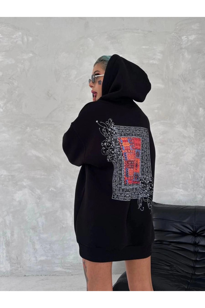 Marche Bien Marchè Bien Women's Hooded Sweatshirt with Kangaroo Pocket, 3 Thr...