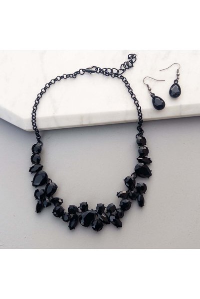 MOONGLOW ACCESSORIES Colier și cercei Soft Glam
