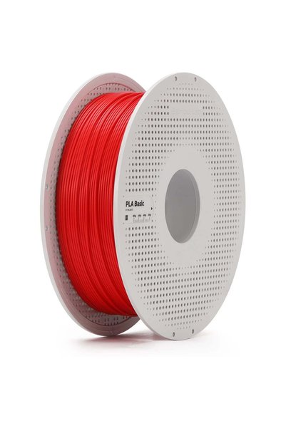 Bambu Lab PLA Basic Filament Kırmızı 1.75 mm 1 Kg