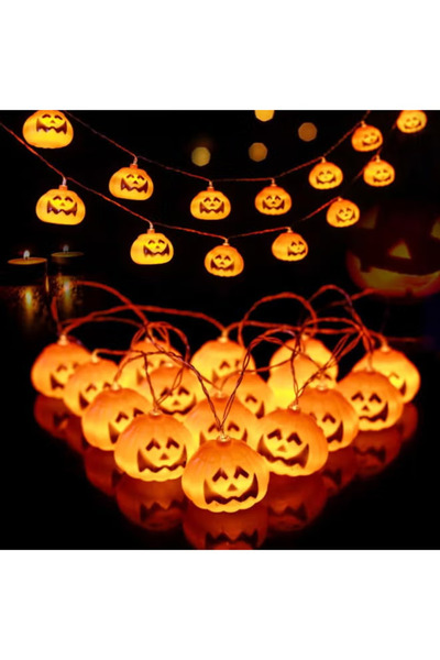 GGEROU 3m Thanksgiving Pumpkin Lanterns String Lights,20 LEDs Pumpkin String ...