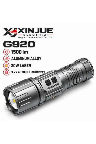 Bluejw XINJUE G920 مصباح ليزر قابل للشحن عالي الجودة للبيع بالجملة، كشاف قابل...
