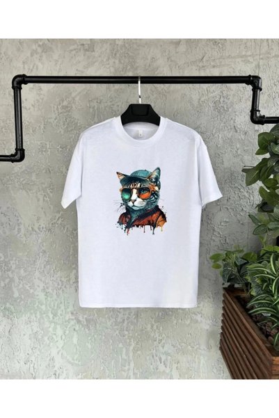 Marche Bien Unisex Kids Printed T-Shirt - White