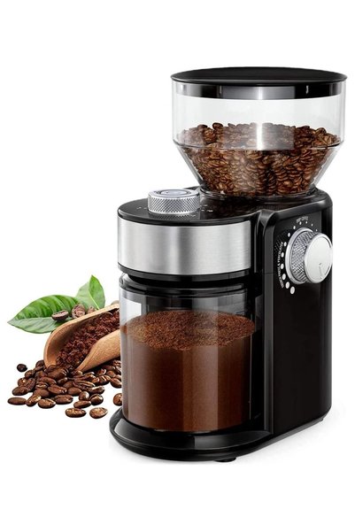 Arabest Coffee Grinder, Electric, Automatic Burr Grinder with 18 Settings for...