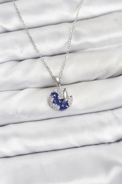 Angel Of Life 316L Steel Chain Silver Color Night Model Zircon Stone Women's ...
