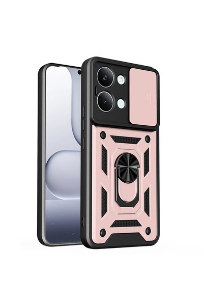 OEM Θήκη Xiaomi Poco X8 Pro Max 5G με Μαγνητικό Δαχτυλίδι και Προστασία Κάμερ...