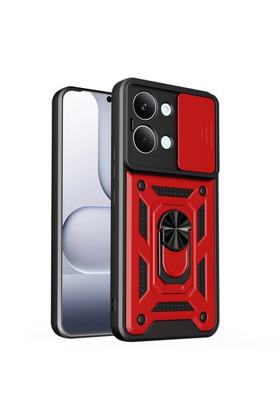 OEM Θήκη Xiaomi Poco X8 Pro Max 5G με Μαγνητικό Δαχτυλίδι & Προστασία Κάμερας...