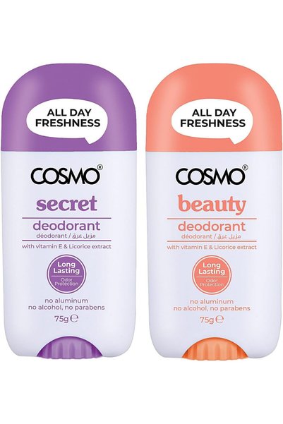 CD Cosmo Designs Cosmo Body Care Beauty & Secret Deodorant Stick For Women & ...