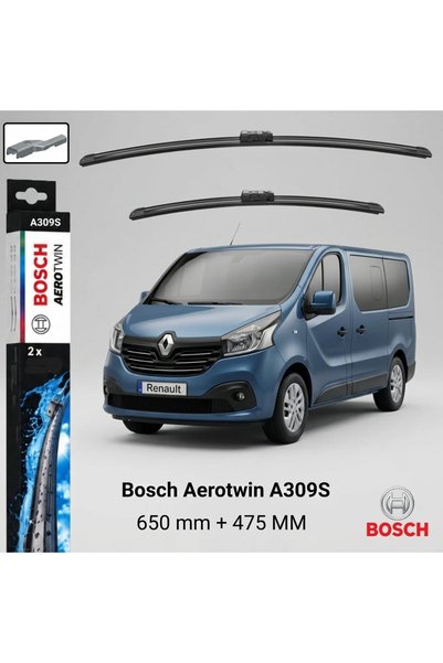 Bosch Wiper Blades Renault Trafic III Bus JG from 2014 | 3 397 007 309 –