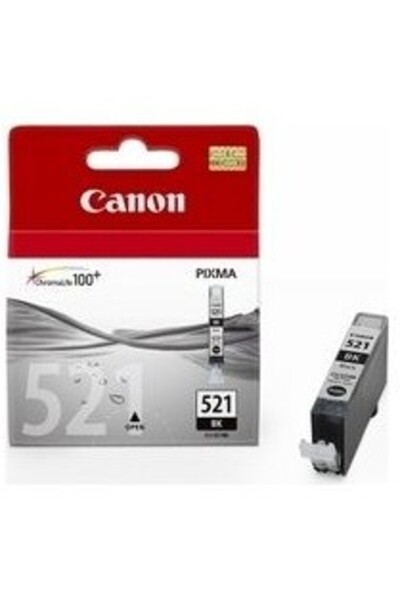 Canon Cerneala CLI521BK μαύρο BLISTER cu sec. |   iP3600/iP4600/MP540/MP620/M...