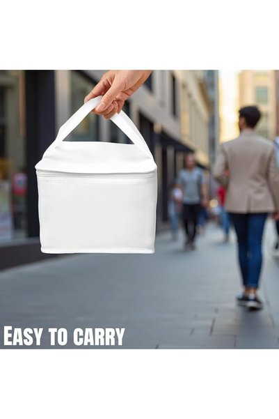 POSICHE Large Capacity Insulated Cake Delivery Bag with Aluminum Foil Lining, 3-Layer Insulated Food Storage Bag 30