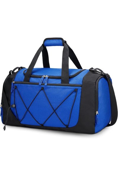 Vorspack Forbsack Men's Blue Polyester Duffel Bag 53cm Waterproof with Adjust...