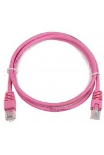 Gembird patchcord RJ45, cat.5e, UTP, 2m, pink