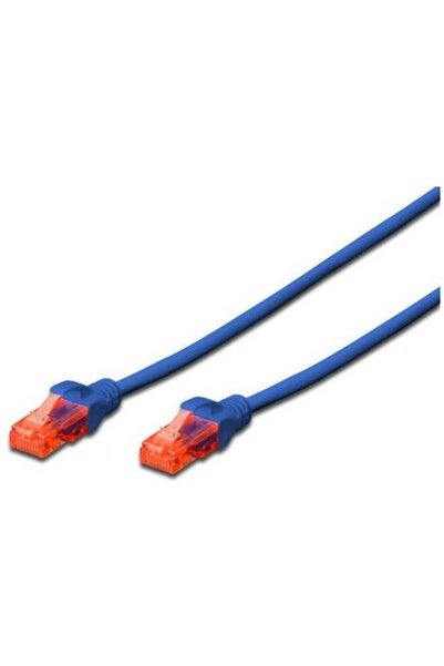 Digitus Cablu patch Premium CAT 6 UTP, Lungime 2,0m, Culoare gri LSZH