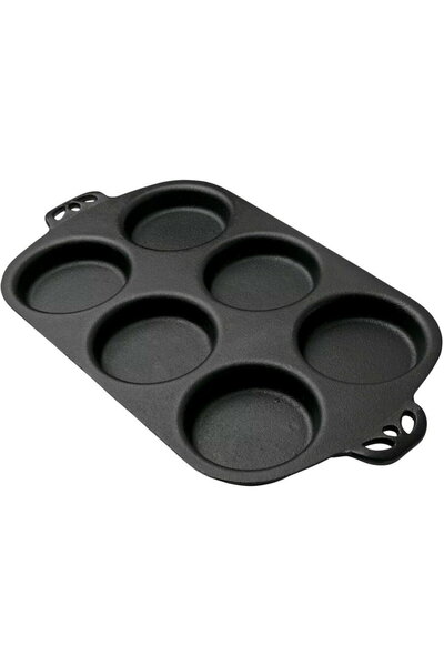 Camp Chef Tava din fonta pentru copt briose 40 x 23 x 2,5 cm CC-CIGT6