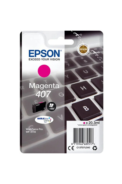EPSON Cartus Cerneala C13T07U340, Nr. 407, Magenta