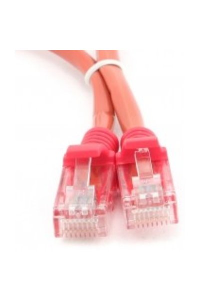 Gembird patchcord RJ45, cat.5e, UTP, 1m, red
