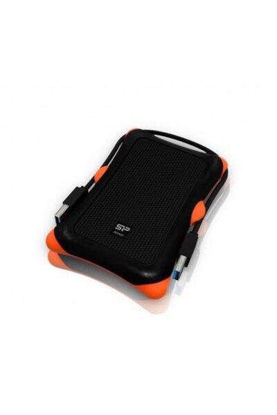 Silicon Power HDD extern portabil Armor A30 2TB, Anti-shock, USB 3.0, Negru