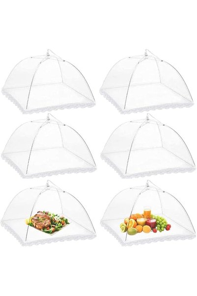 CHANEDE Pop-Up Picnic Mesh Food Covers Tent Umbrella for Outdoors and Camping...