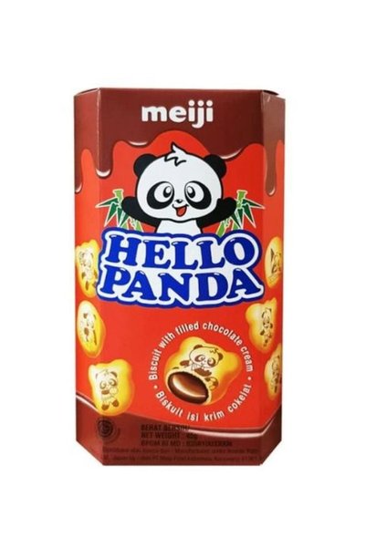 MEİJİ Hello Panda Biscuits Chocolate Filling 42g