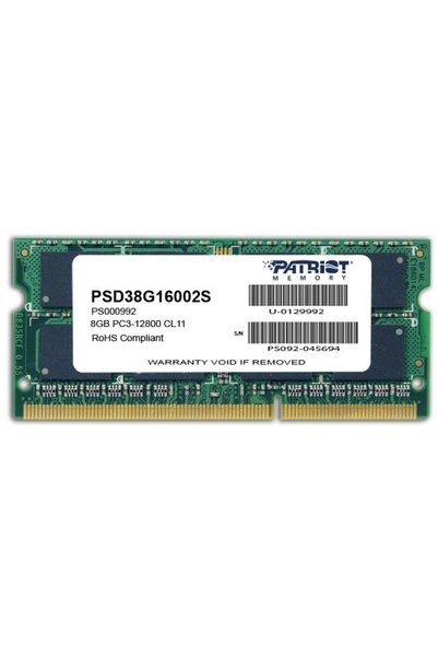 Patriot Memorie notebook Signature 8GB DDR3 1600MHz CL11