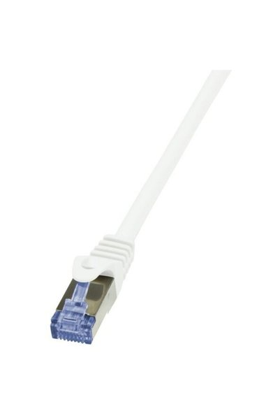 LogiLink Cablu S/FTP CQ3051S, Cat.6A, 2 m, Patchcord (Alb)