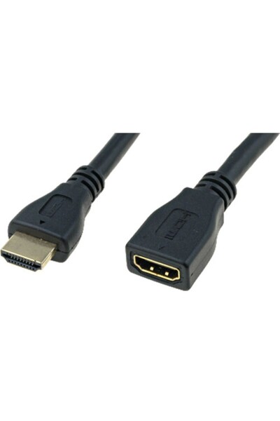 Digitus Καλώδιο επέκτασης HDMI Υψηλής Ταχύτητας, τύπου A/Αρσενικό σε τύπου A/...
