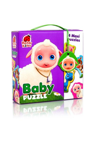 Roter Kafer Maxi Puzzle Babies Farm Animals, 13 pieces RK1210-01