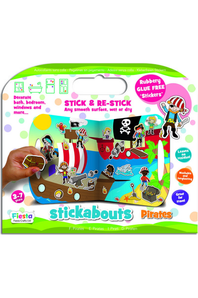 Fiesta Crafts Stickere Pirati Stickabouts FCT-2823