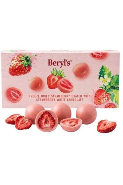 BERYLS Beryl’s Freeze-Dried Strawberry with Strawberry White Chocolate 80g