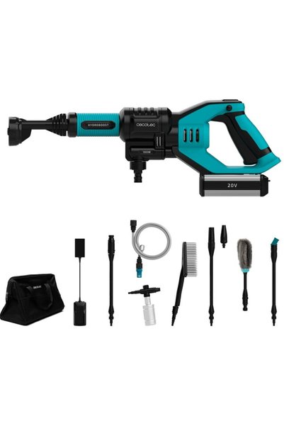 CECOTEC Πλυστικό μηχάνημα υψηλής πίεσης HydroBoost 10200 Liberty Pro, αυτονομ...